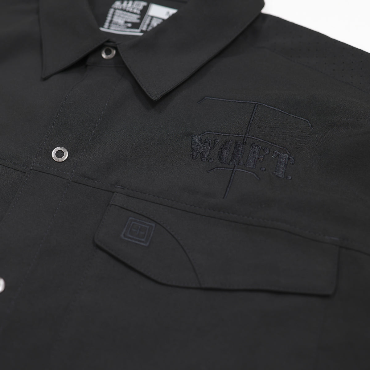 5.11 Mens Freedom Flex Short Sleeve Polo - Black